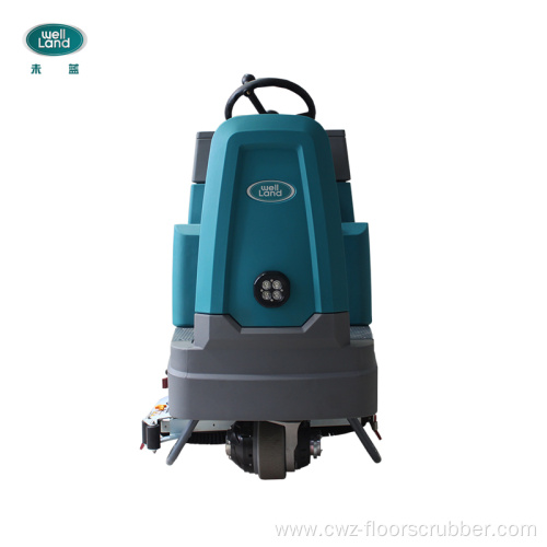 Auto Dual Magnetic Brush Floor Cleaning Machine